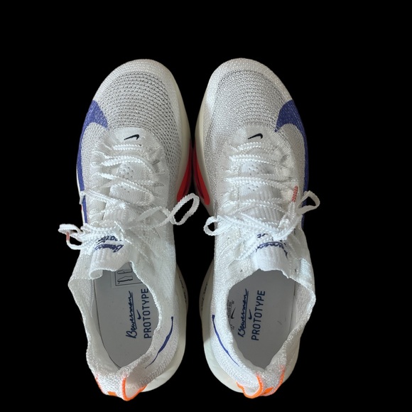 Nike ALPHAFLY NEXT%3 PROTO WHITE/BLUE Unisex M/10.5 W/12 EUC 1X - Picture 7 of 16